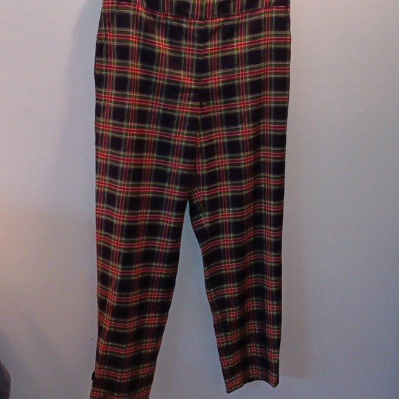 Vintage Talbots wool blend plaid pant - Picture 2 of 8